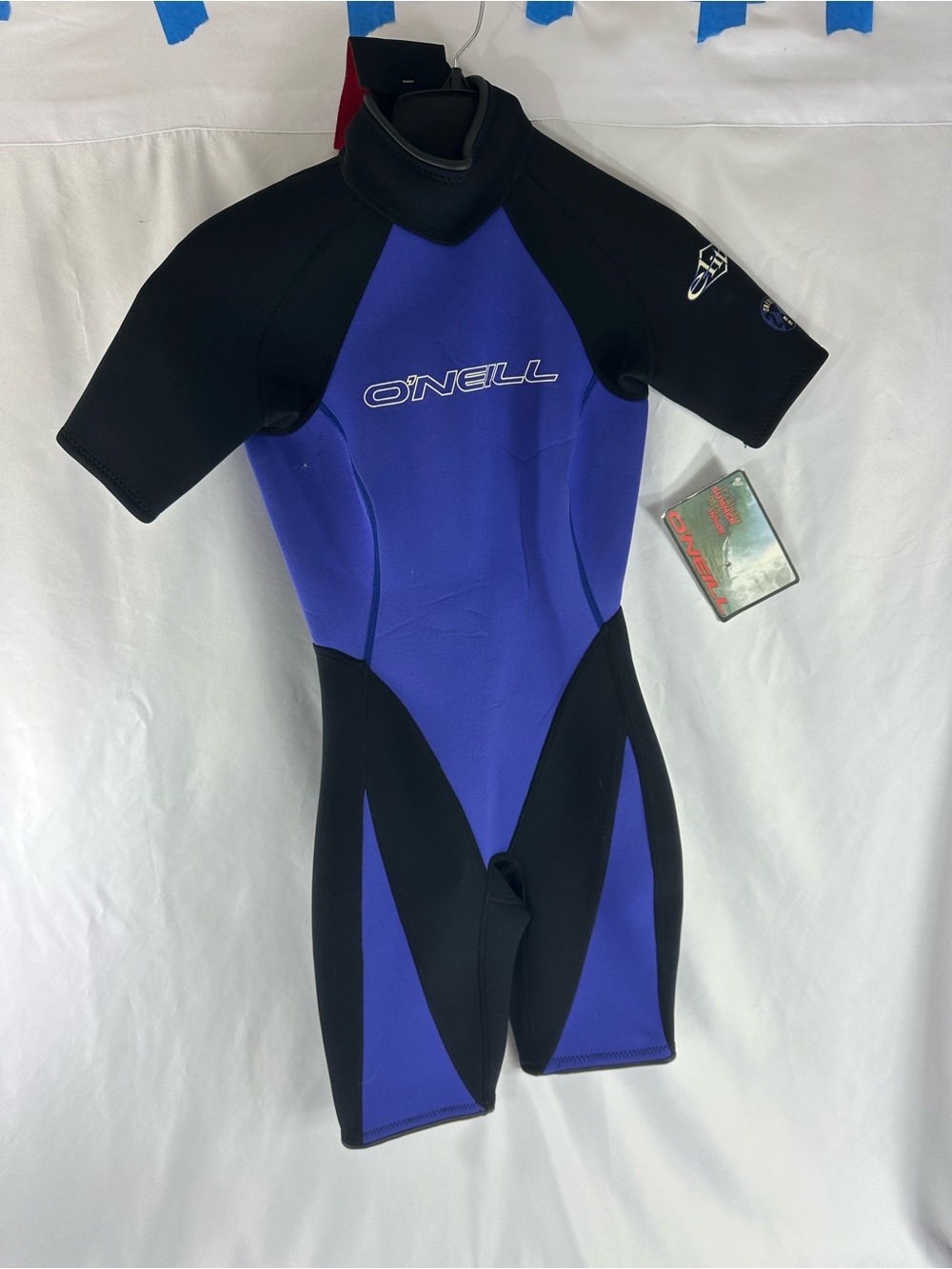 O’Neill Short Sleeve Full Length Wetsuit Purple/Black - Excellent Condition
